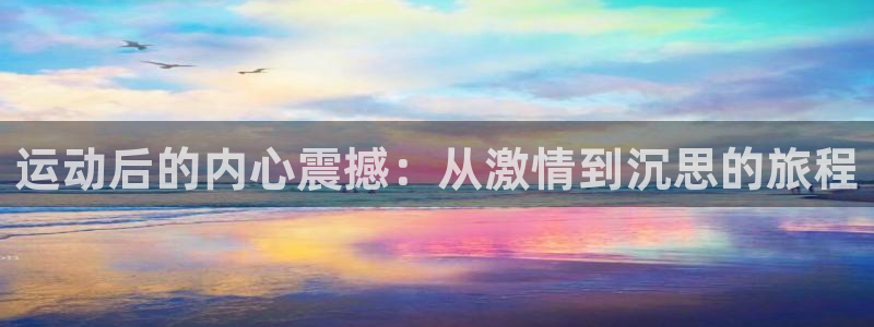 zoty中欧体育平台：运动后的内心震撼：从激情到沉思的旅程
